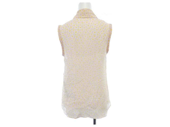 Top de seda Gucci Blanco - vista 2