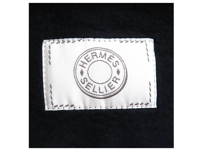 Sudadera Hermès Serie Button Half-Zip de algodón S Negro - vista 7