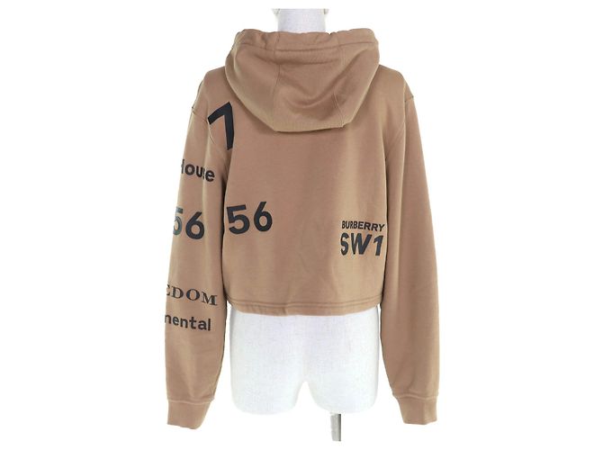 Sudadera de algodón Burberry Horseferry Castaño - vista 2