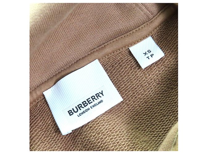Sudadera de algodón Burberry Horseferry Castaño - vista 6