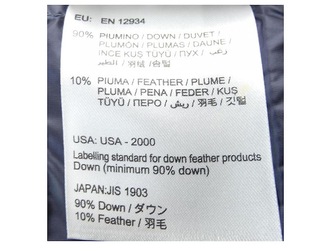 Chaqueta de Plumón Moncler AUBRY 53048 Azul Azul marino - vista 4