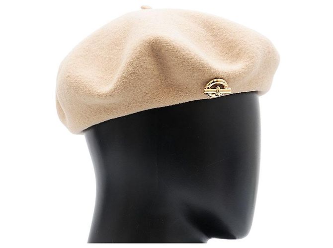 Hermès Basco in lana Bonnet Sailor Hermes Beige - vista 4