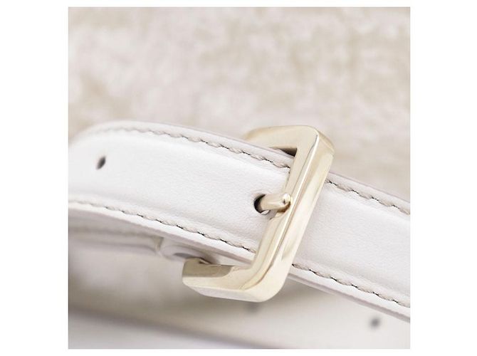 Max Mara TEDDY BANANE 1 CAMELUXE Borsa a Spalla in Pelliccia Bianco Crudo Cammello - vista 3
