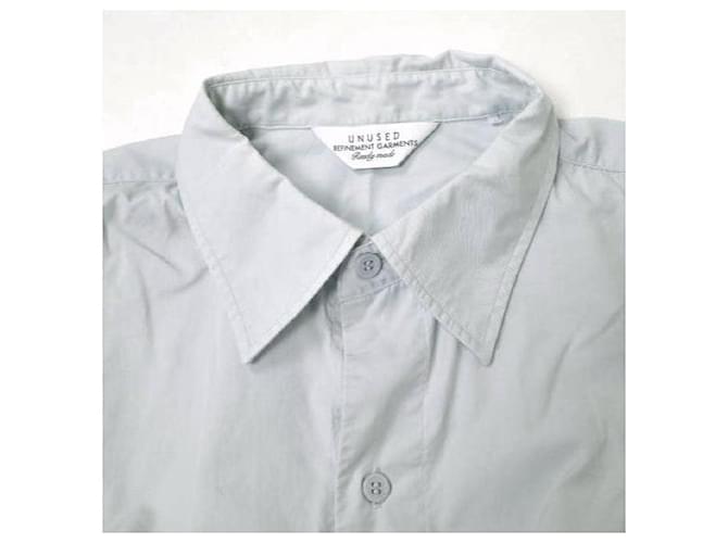 Autre Marque Camisa pullover de algodón UNUSED Azul Azul claro - vista 4