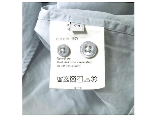 Autre Marque Camisa pullover de algodón UNUSED Azul Azul claro - vista 8