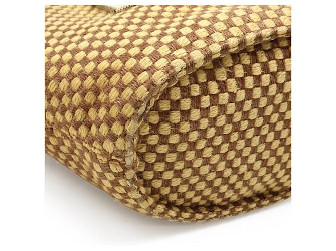 Hermès Hermes PanierPM Leinentote Braun Beige - Ansicht 3