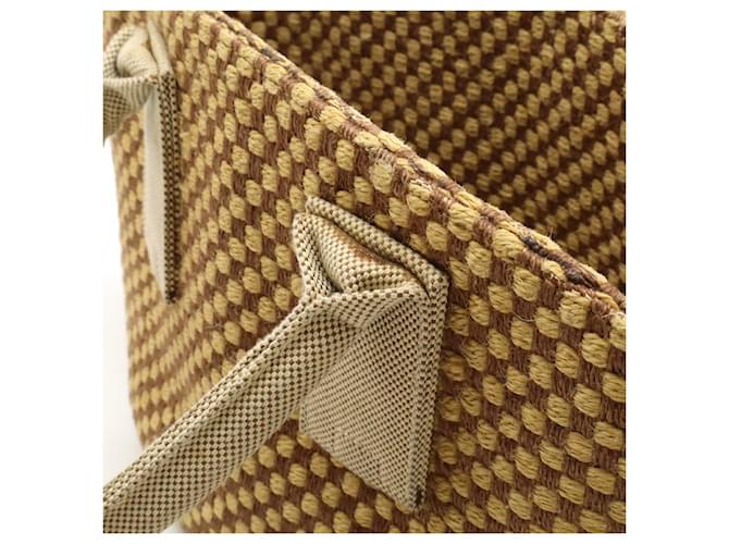 Hermès Hermes PanierPM Leinentote Braun Beige - Ansicht 8