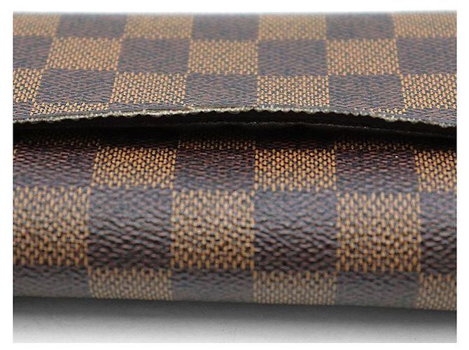 Cartera Sarah en Damier Canvas de Louis Vuitton Castaño - vista 2