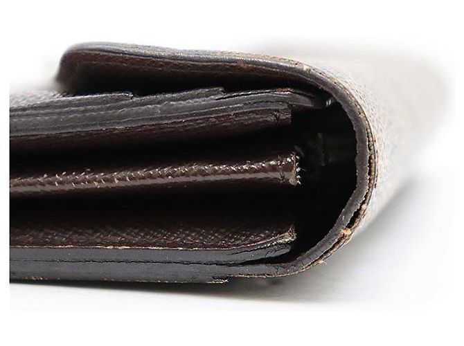 Cartera Sarah en Damier Canvas de Louis Vuitton Castaño - vista 6