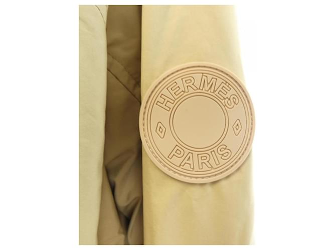 Hermès Abrigo de lana Hermes Beige - vista 7