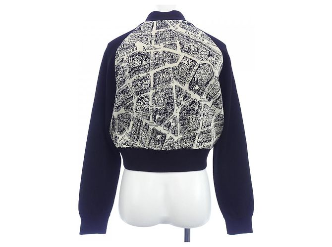 Chaqueta Christian Dior PLAN DE PARIS Negro - vista 2
