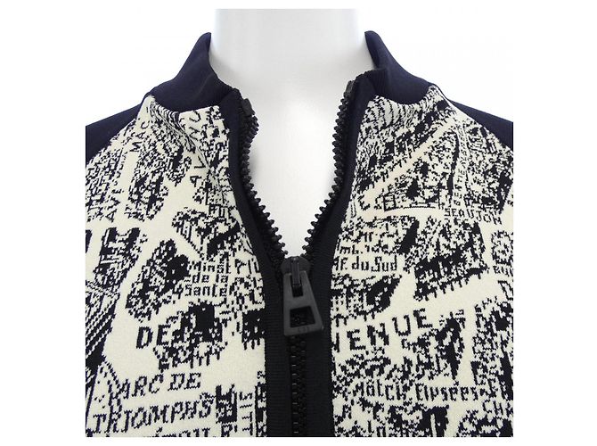 Chaqueta Christian Dior PLAN DE PARIS Negro - vista 5