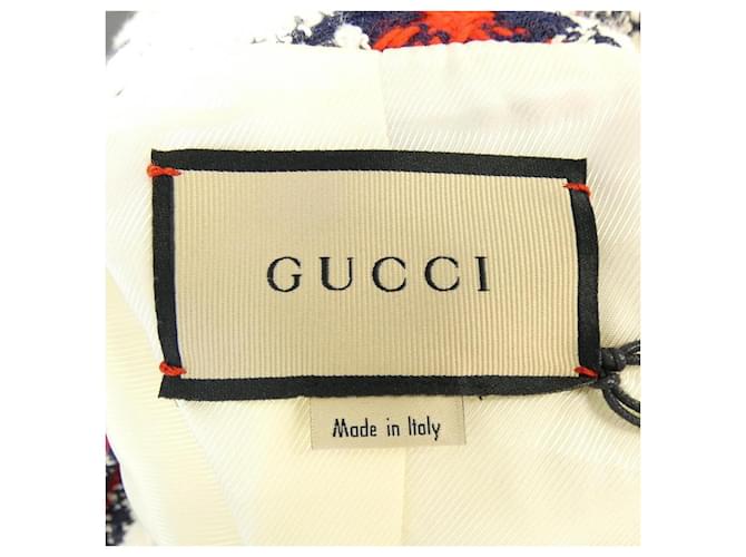 Chaqueta Gucci Blanco Roja Azul marino - vista 5