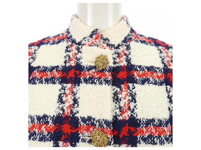 Chaqueta Gucci Blanco Roja Azul marino - vista 6