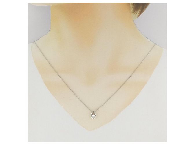 Autre Marque Collana in platino con diamanti PT900 PT850 Argento - vista 6