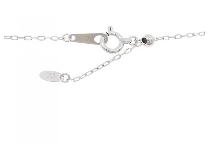 Autre Marque Collana in oro bianco e diamanti Au750 Argento - vista 5