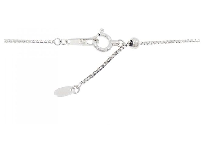 Autre Marque Collana di Diamanti K14WG K18WG Argento - vista 5