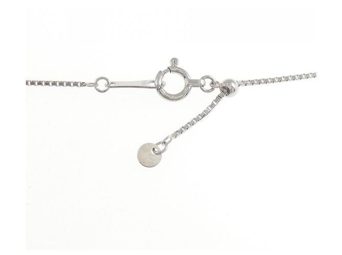 Autre Marque Collana in platino, diamante e tormalina Argento - vista 5
