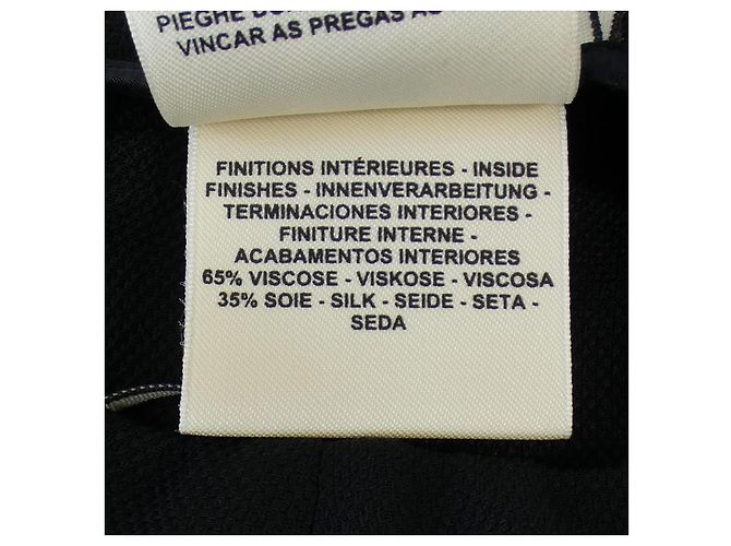 Hermès Falda Hermes Talla 34 Negro - vista 4