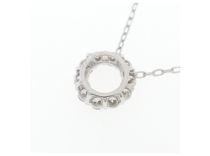 Autre Marque Collana in oro bianco Au750 e diamanti Argento - vista 4