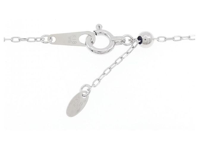 Autre Marque Collana in oro bianco Au750 e diamanti Argento - vista 5