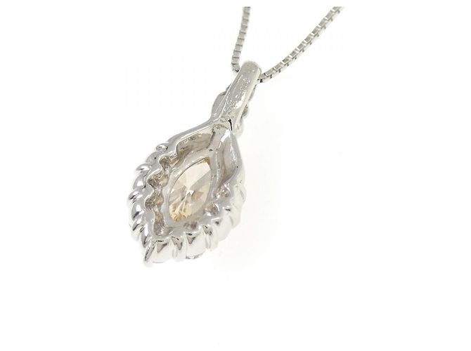 Autre Marque Collana di Diamanti PT900 PT850 Argento - vista 4