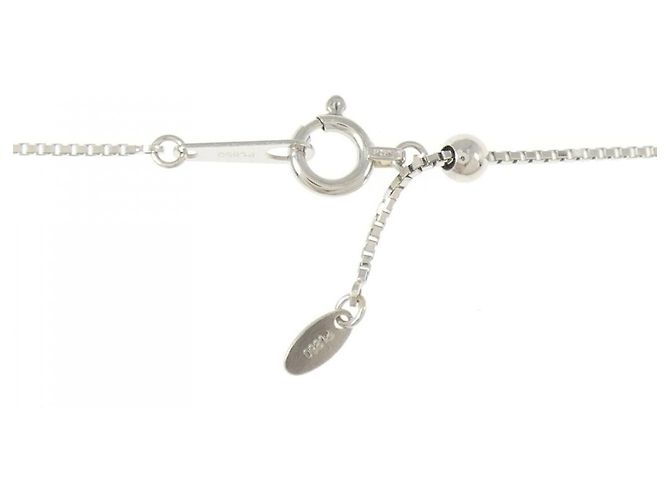 Autre Marque Collana di Diamanti PT900 PT850 Argento - vista 5