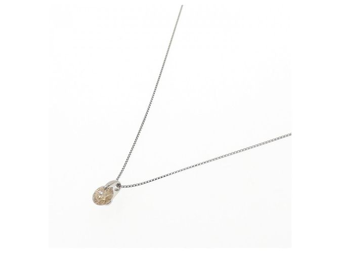 Autre Marque Collana in platino e diamanti Argento - vista 2