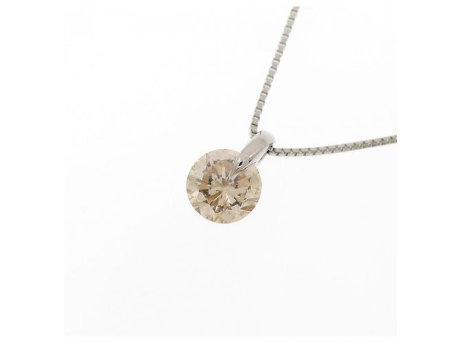 Autre Marque Collana in platino e diamanti Argento - vista 3