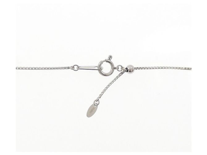 Autre Marque Collana in platino e diamanti Argento - vista 5