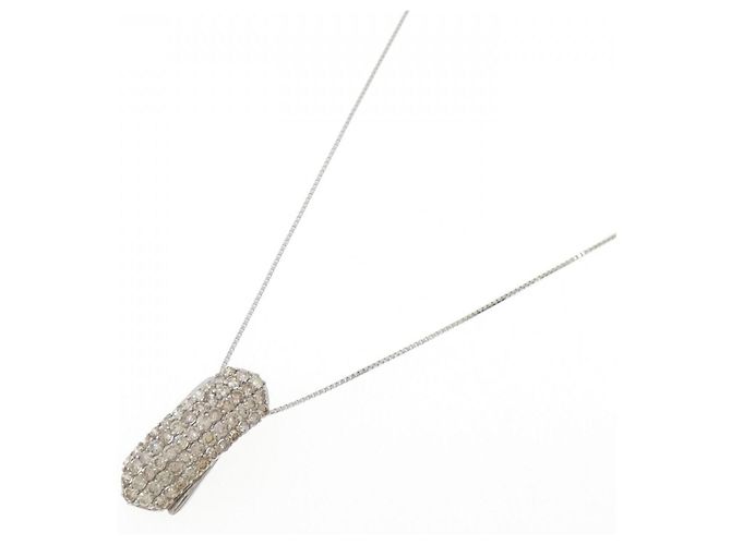 Autre Marque Collana in Au750 e Diamanti Argento - vista 2