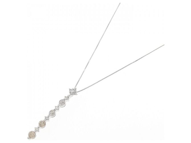Autre Marque Collana in Au750 e Diamanti Argento - vista 2