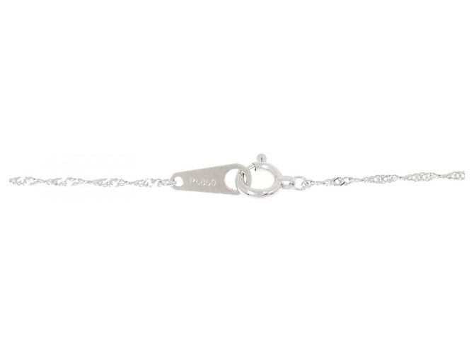 Autre Marque Collana in platino e diamanti Argento - vista 5