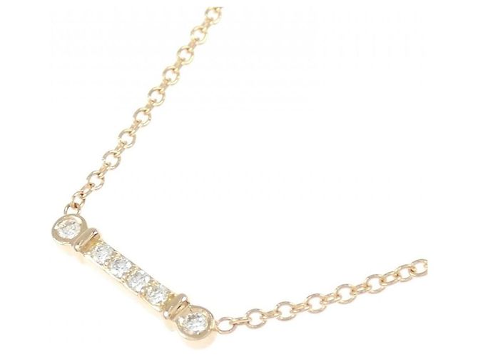 Tiffany & Co Collana Tiffany Fleur de Lis Stem Au750 Diamond Rosa - vista 3