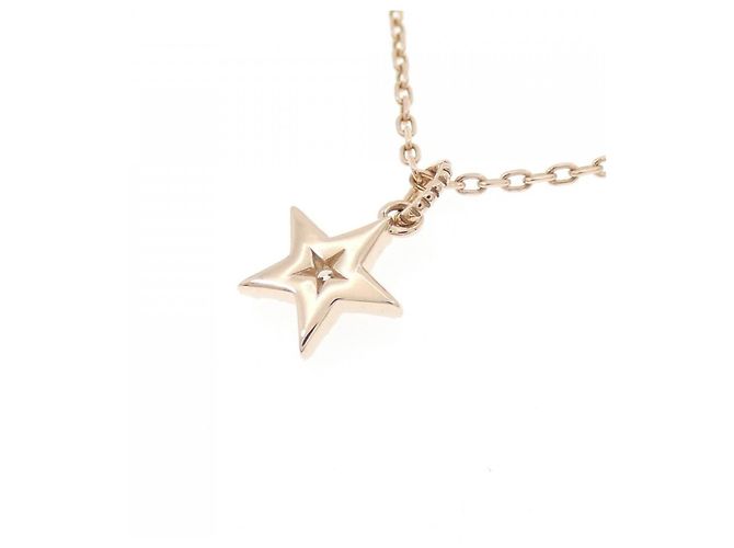 Autre Marque Collana Luziada K10 Pink Gold Diamond Rosa - vista 4