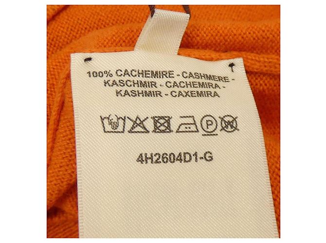 Hermès Hermes 4H2604D1 Punto de cachemira 36 Naranja - vista 3