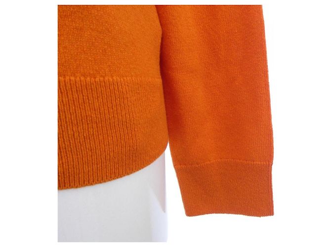 Hermès Hermes 4H2604D1 Punto de cachemira 36 Naranja - vista 6