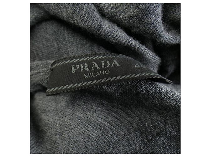 Cárdigan de mezcla de lana Prada Castaño - vista 4
