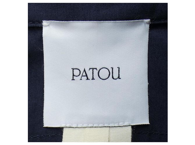 Autre Marque Camisa de algodón Patou Azul Azul marino - vista 4
