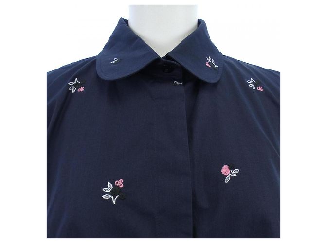 Autre Marque Camisa de algodón Patou Azul Azul marino - vista 5