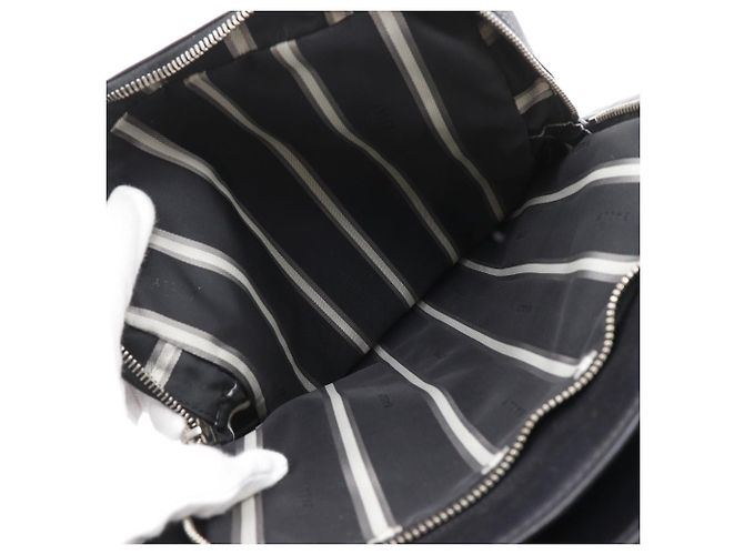 Borsa a tracolla 2way Bally Trainspotting in pelle di vitello Nero - vista 10