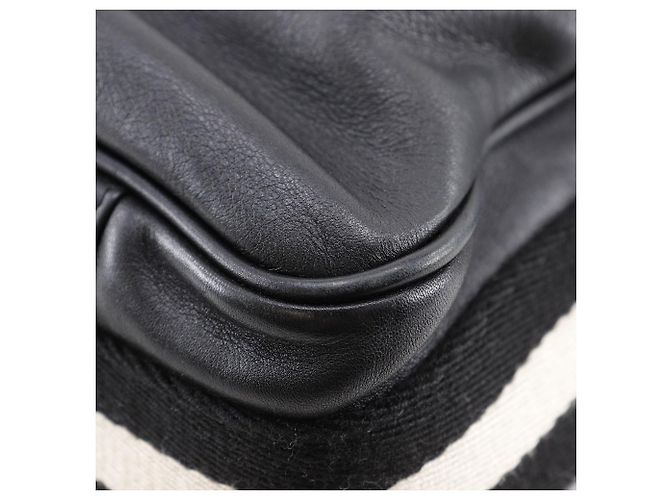 Borsa a tracolla 2way Bally Trainspotting in pelle di vitello Nero - vista 7