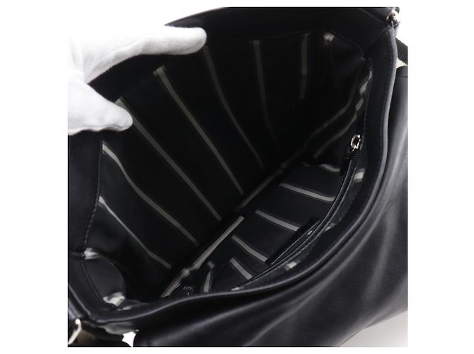 Borsa a tracolla 2way Bally Trainspotting in pelle di vitello Nero - vista 8
