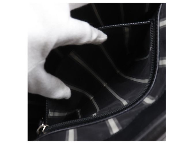 Borsa a tracolla 2way Bally Trainspotting in pelle di vitello Nero - vista 9