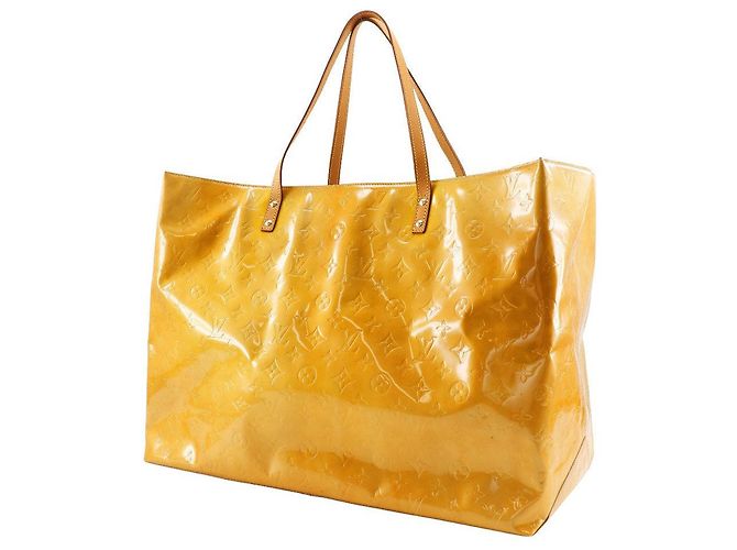 Borsa 2way Louis Vuitton Reade GM Monogram Vernis Beige - vista 2
