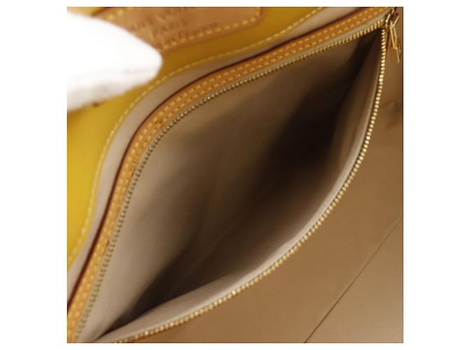 Borsa 2way Louis Vuitton Reade GM Monogram Vernis Beige - vista 7
