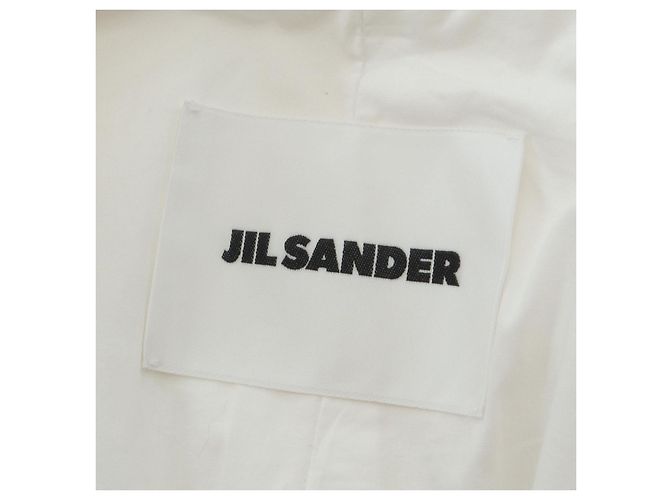 Jil Sander Baumwollweste Weiß - Ansicht 3