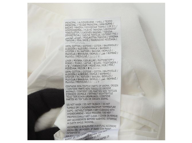 Jil Sander Baumwollweste Weiß - Ansicht 5