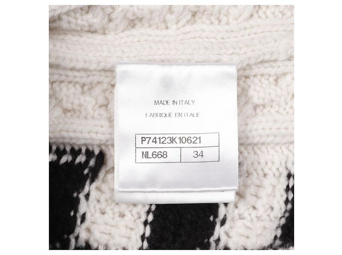 Timeless Punto Chanel Negro Blanco - vista 5