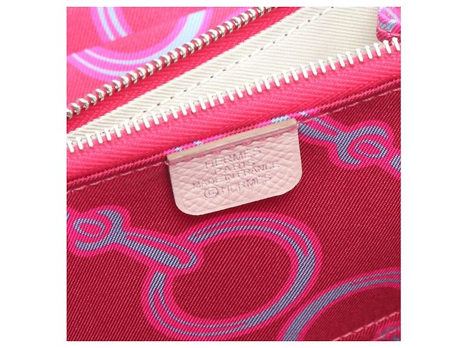 Hermès Cartera pequeña de seda Azap Compact Hermes Blanco - vista 4